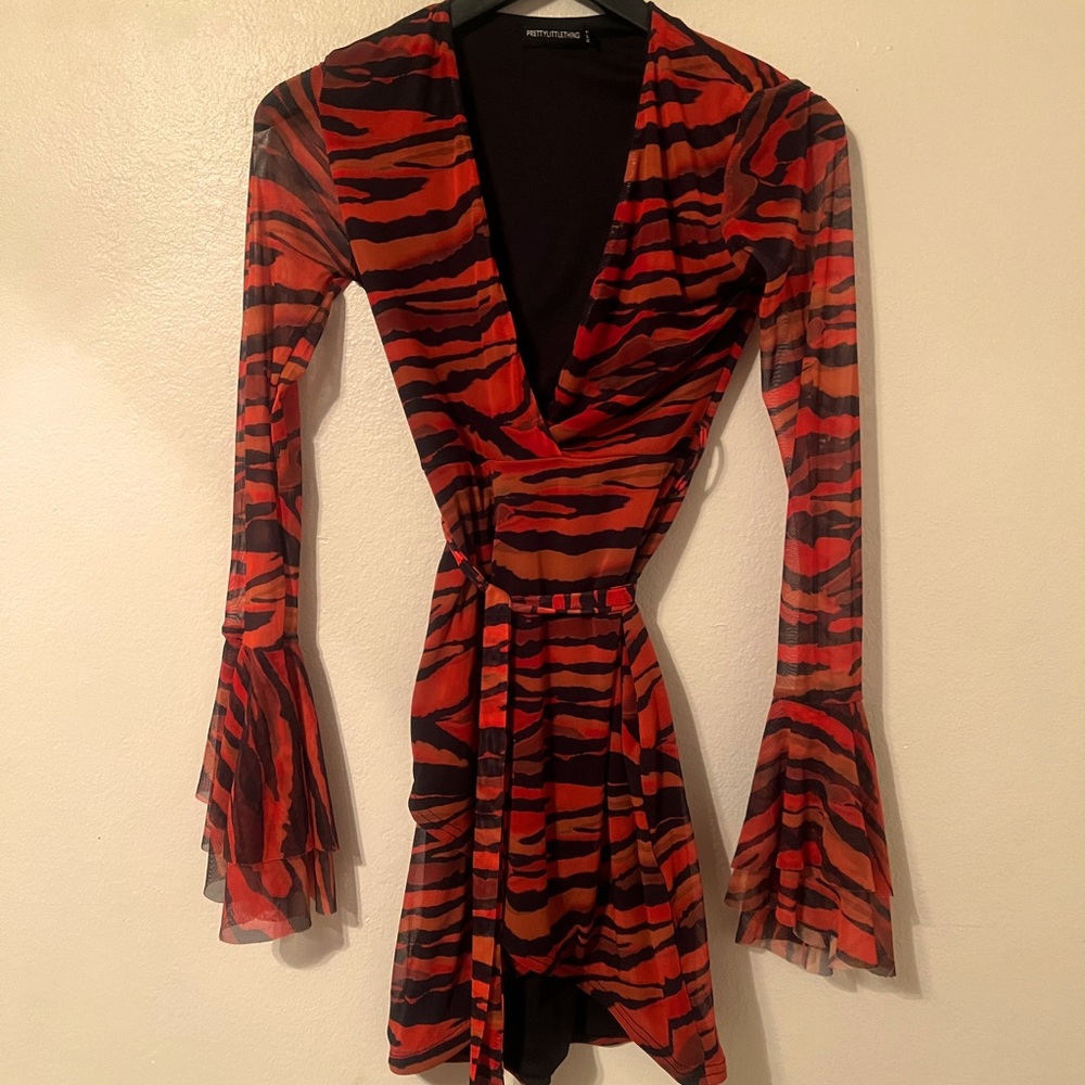 Zebra Print Dress